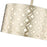 Millennium Lighting Gracelan 2Lt Semi Flush Mount, Modern Gold