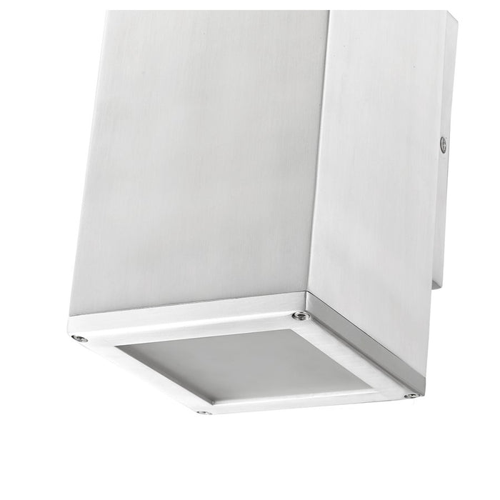 Millennium Vegas 1Lt 5.5" Outdoor Wall Sconce, Aluminum/Frosted