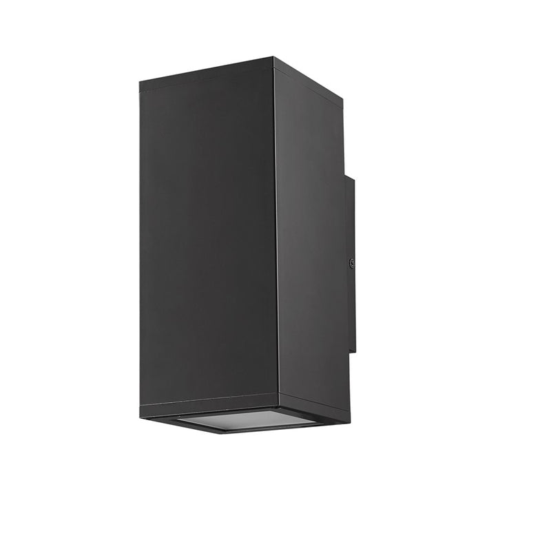 Millennium Lighting Vegas 1Lt 11" Outdoor Wall Sconce, Black/Frosted
