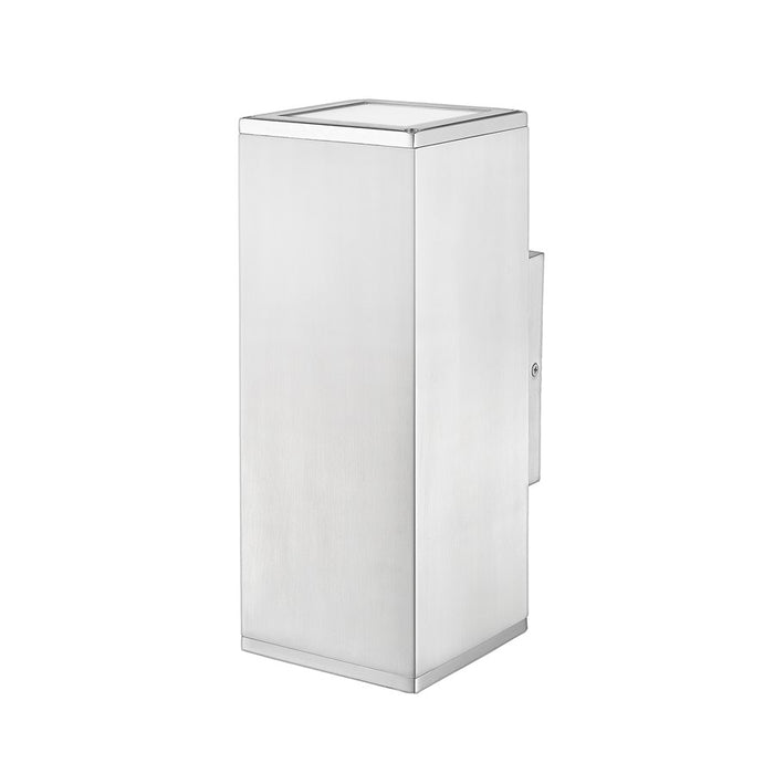 Millennium Lighting Vegas 2Lt Outdoor Wall Sconce, Aluminum/Frosted