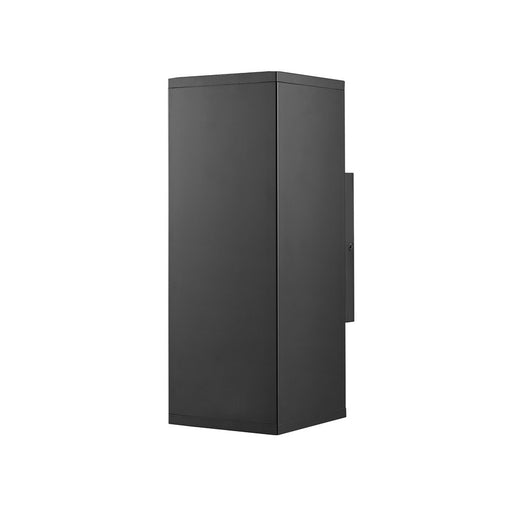 Millennium Lighting Vegas 2Lt 13" Outdoor Wall Sconce, Black/Frosted