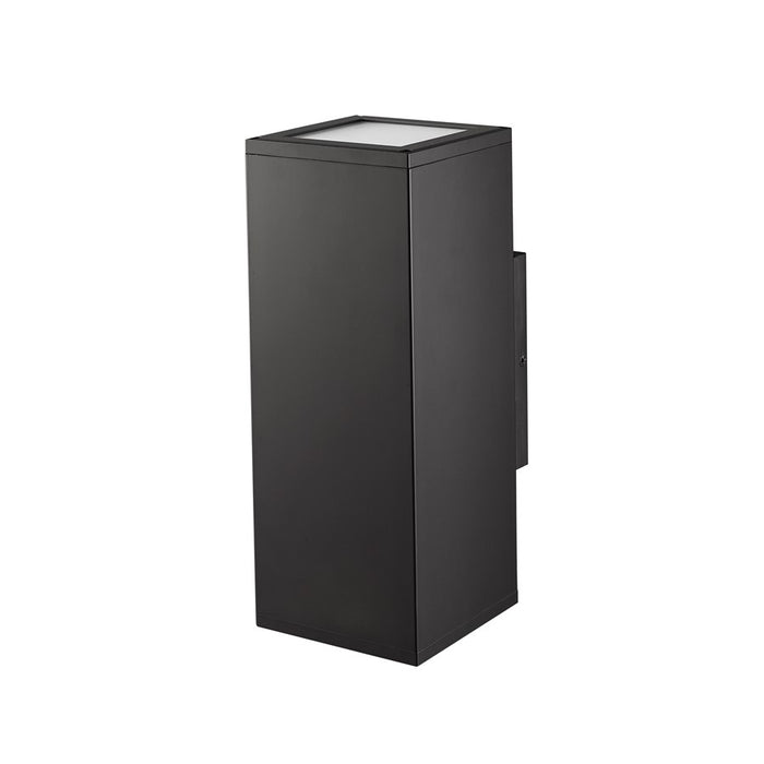 Millennium Lighting Vegas 2Lt 13" Outdoor Wall Sconce, Black/Frosted