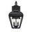 Millennium Lighting Edenton 2Lt 18" Outdoor Wall Sconce, Black/Clear