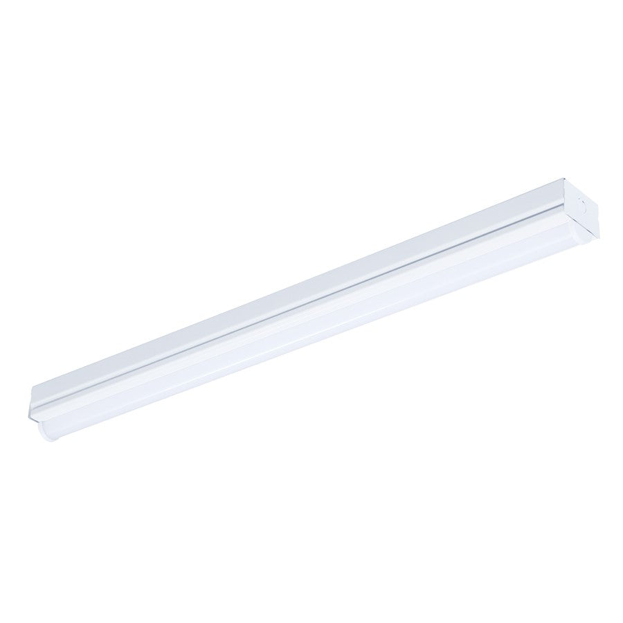 RP Lighting 4ft LED 2-Strip Lt 35W 4K 120/277V 0-10V, White - 4310WH-1