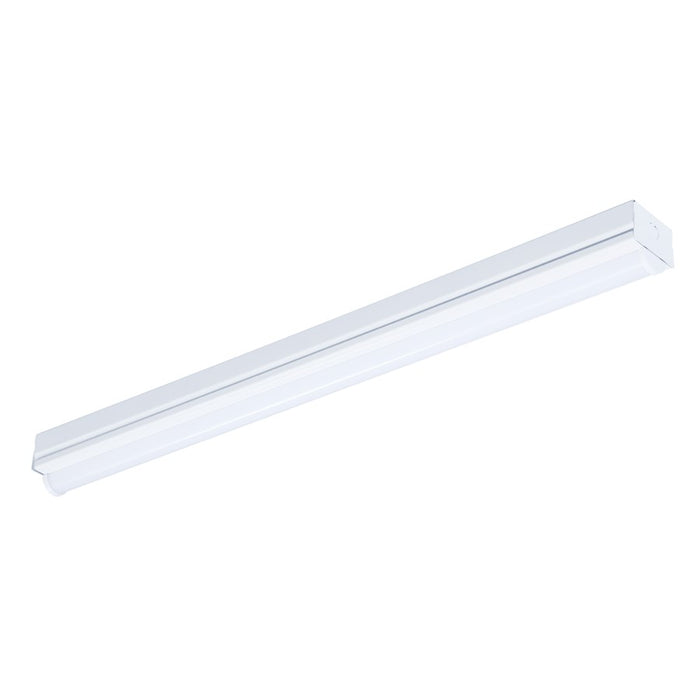 RP Lighting 4ft LED 2-Strip Lt 35W 4K 120/277V 0-10V, White/EM - 4310WH-1-EM