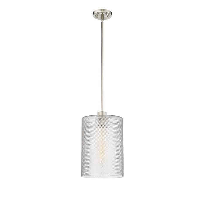 Millennium Lighting Olena 1Lt Pendant, Brushed Nickel