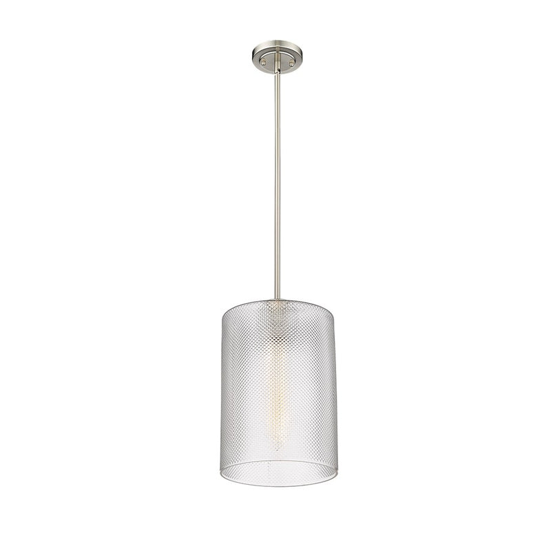 Millennium Lighting Olena 1Lt Pendant, Brushed Nickel