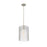 Millennium Lighting Olena 1Lt Pendant, Brushed Nickel