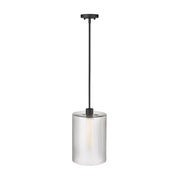 Millennium Lighting Olena 1 Light Pendant, Matte Black - 4311-MB