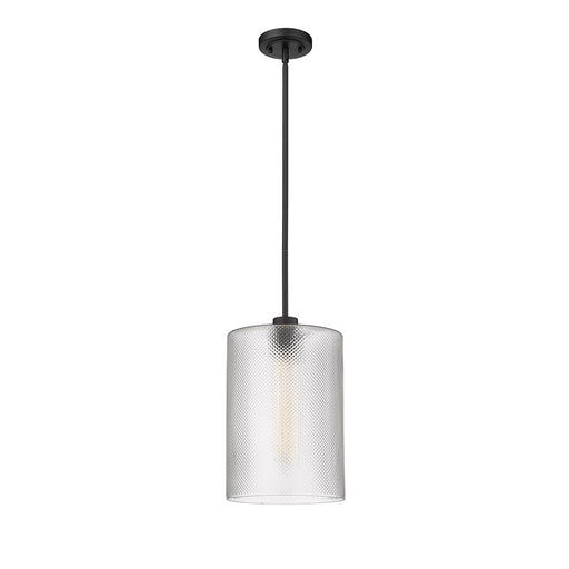 Millennium Lighting Olena 1 Light Pendant, Matte Black