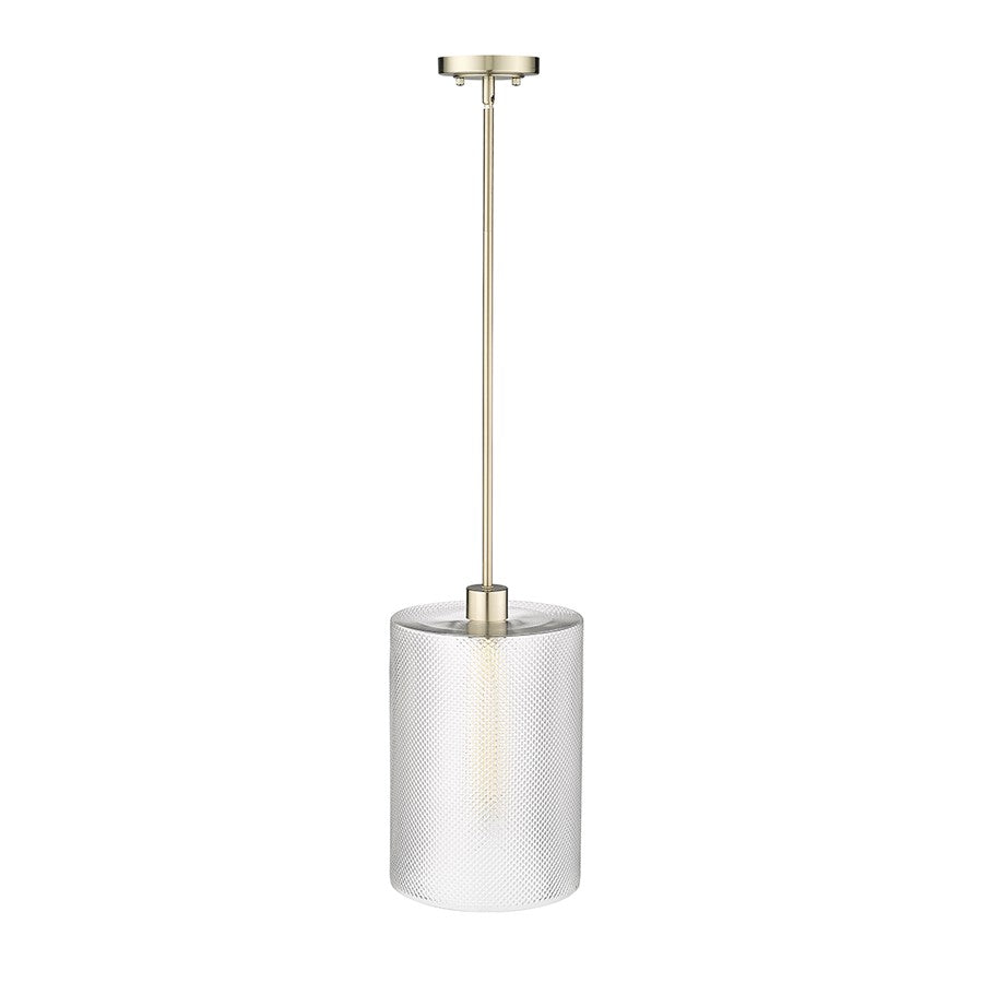 Millennium Lighting Olena 1 Light Pendant, Modern Gold - 4311-MG