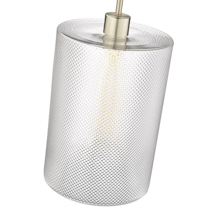 Millennium Lighting Olena 1 Light Pendant, Modern Gold