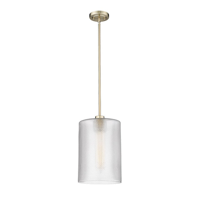Millennium Lighting Olena 1 Light Pendant, Modern Gold