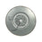 RP Lighting Slim Edge-Lit 12" LED Disc, Brushed Nickel