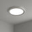 RP Lighting Slim Edge-Lit 12" LED Disc, Brushed Nickel