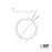 RP Lighting Slim Edge-Lit 15" LED Disc, Brushed Nickel