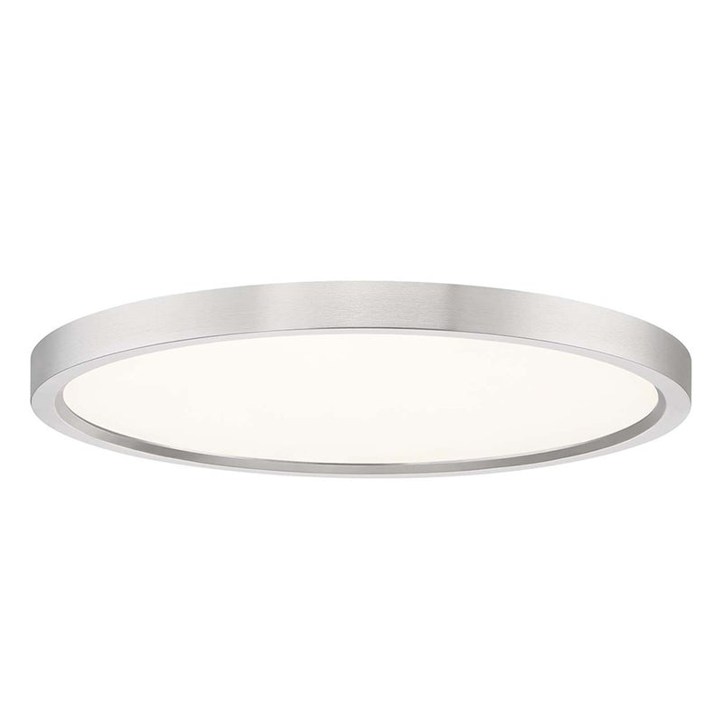 RP Lighting 1Lt 17" LED Slim Ceiling Mount 30W 5CCT, NK/Frosted - 4352BN-17-5CCT