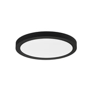 RP Lighting Slim Edge-Lit 12" LED Disc, Matte Black - 4352MBK-12-5CCT