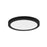 RP Lighting Slim Edge-Lit 12" LED Disc, Matte Black - 4352MBK-12-5CCT
