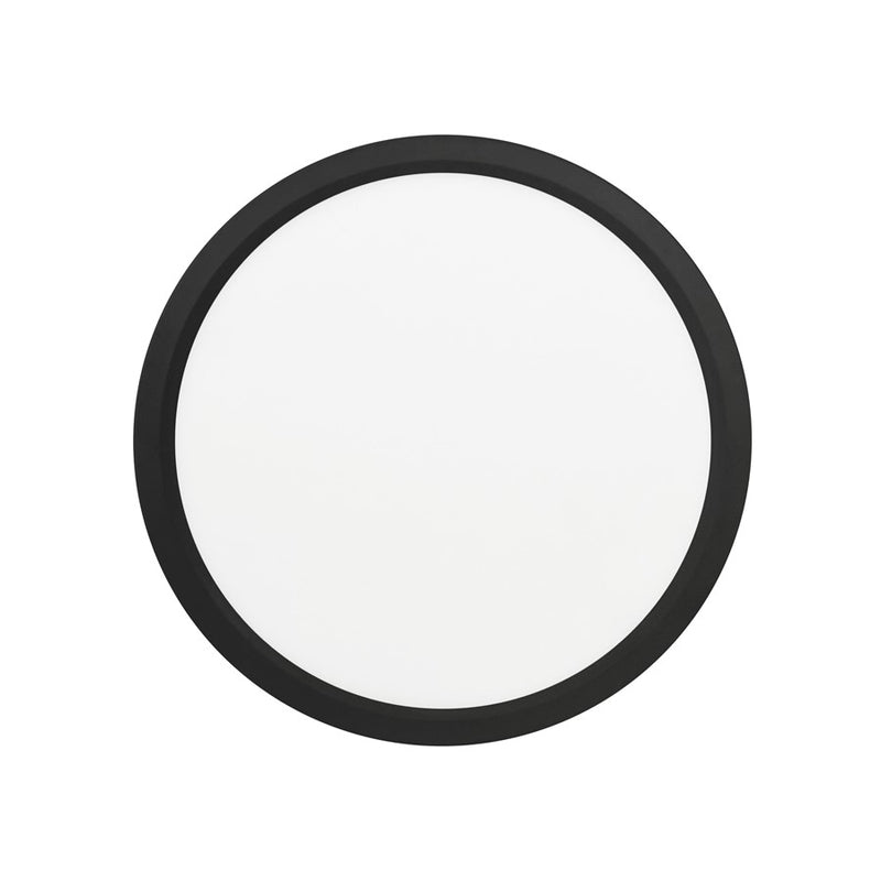 RP Lighting Slim Edge-Lit 12" LED Disc, Matte Black
