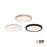 RP Lighting Slim Edge-Lit 12" LED Disc, Matte Black