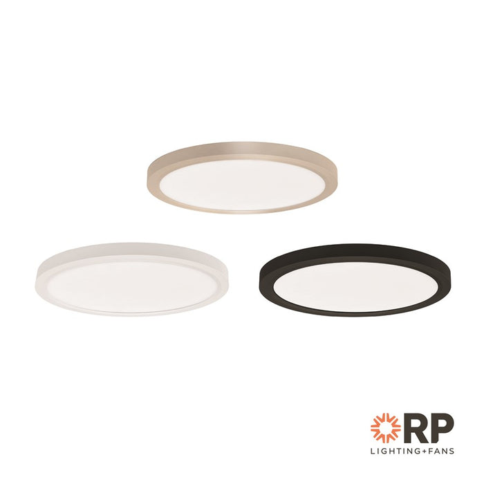 RP Lighting Slim Edge-Lit 15" LED Disc, White