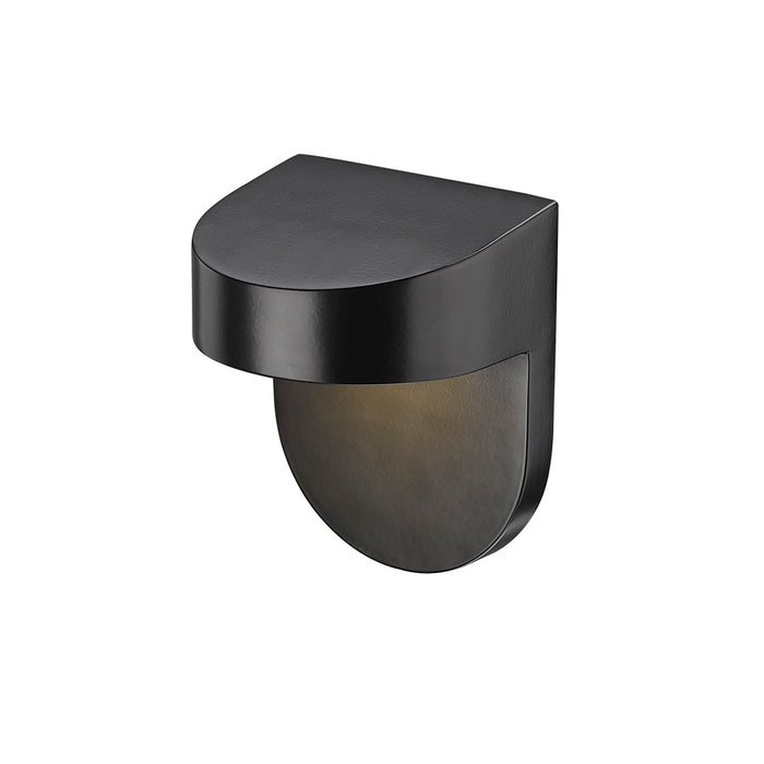 Millennium Lighting 1Lt Outdoor Wall Sconce, Black/Frosted