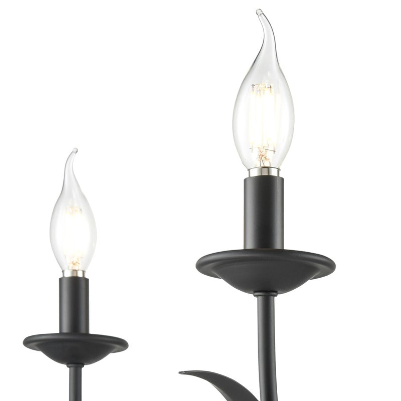 Millennium Lighting Charlize 5Lt 30" Chandelier, Black