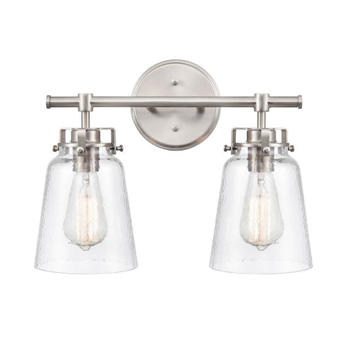 Millennium Lighting Amberose 2Lt Vanity, Brushed Nickel - 4412-BN