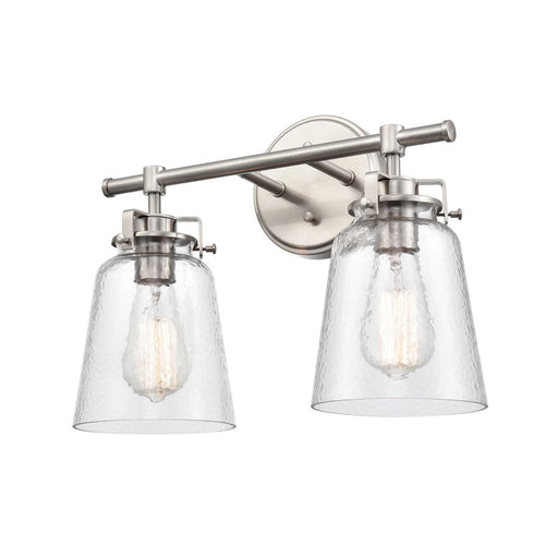 Millennium Lighting Amberose 2Lt Vanity, Brushed Nickel