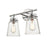 Millennium Lighting Amberose 2Lt Vanity, Chrome