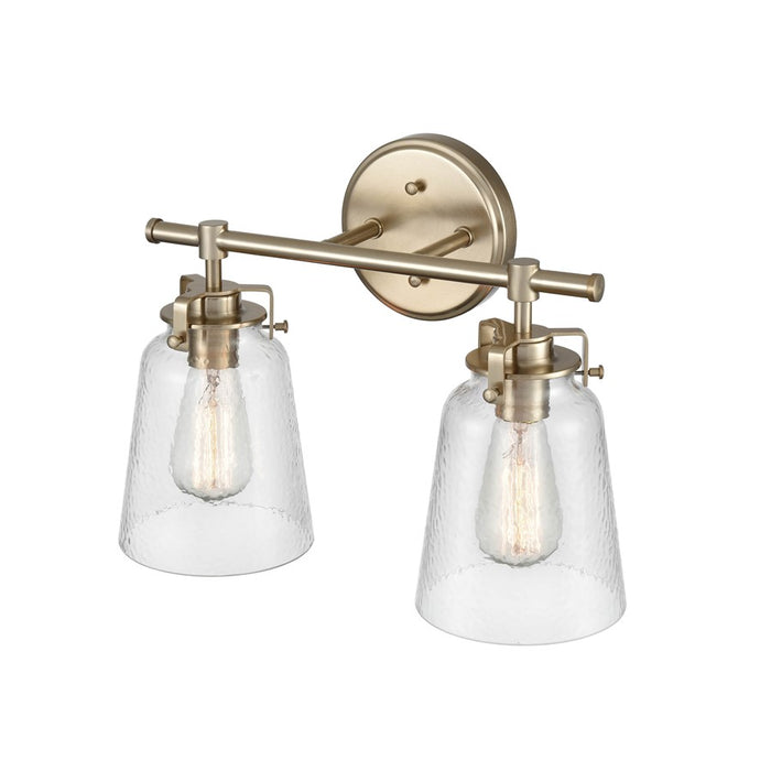 Millennium Lighting Amberose 2Lt Vanity, Modern Gold