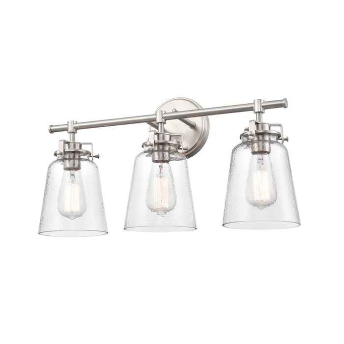 Millennium Lighting Amberose 3Lt Vanity, Brushed Nickel
