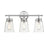 Millennium Lighting Amberose 3Lt Vanity, Chrome - 4413-CH