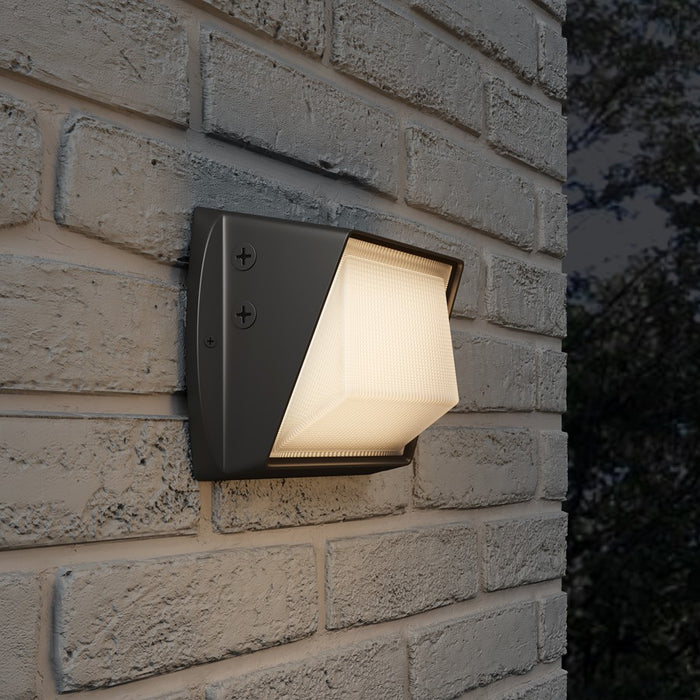 RP Lighting Wall Pack 10.75" Semi Cutoff LED Light, Bronze