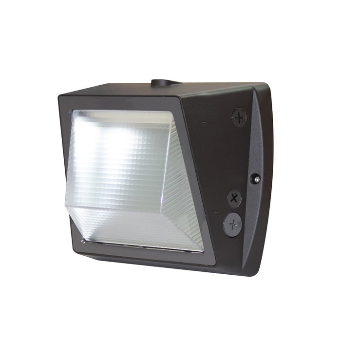 RP Lighting Wall Pack 13.25" Semi Cutoff HO LED Light, Brz - 4436BZ-HO-3W3CCT