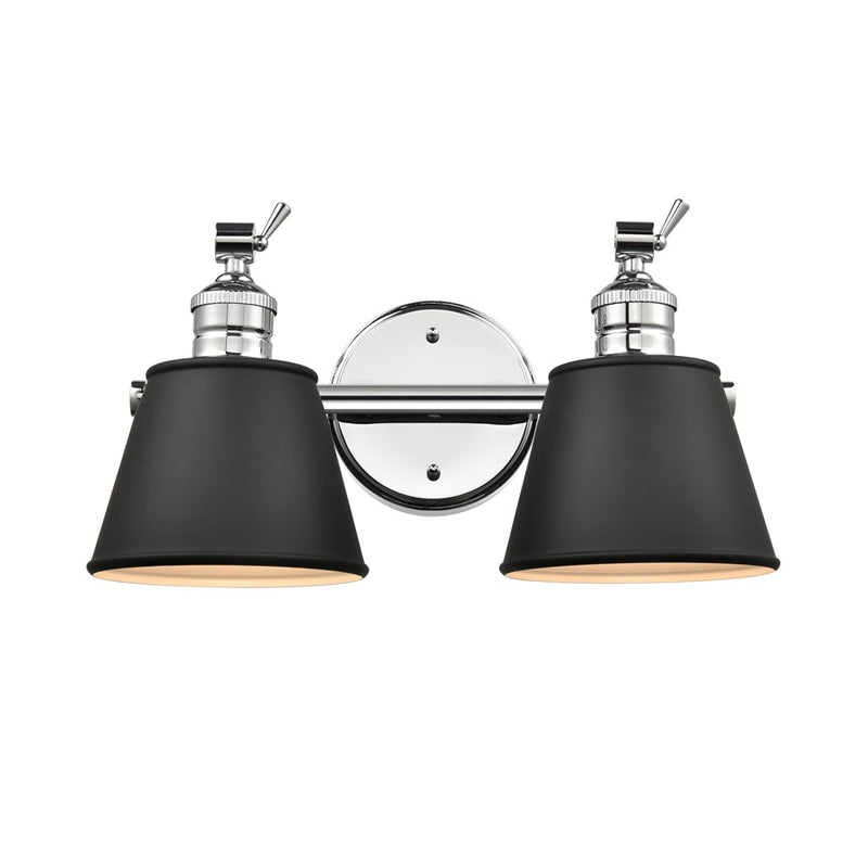 Millennium Lighting Layne 2Lt Vanity, Chrome - 4462-CH