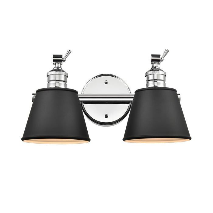 Millennium Lighting Layne 2Lt Vanity, Chrome - 4462-CH