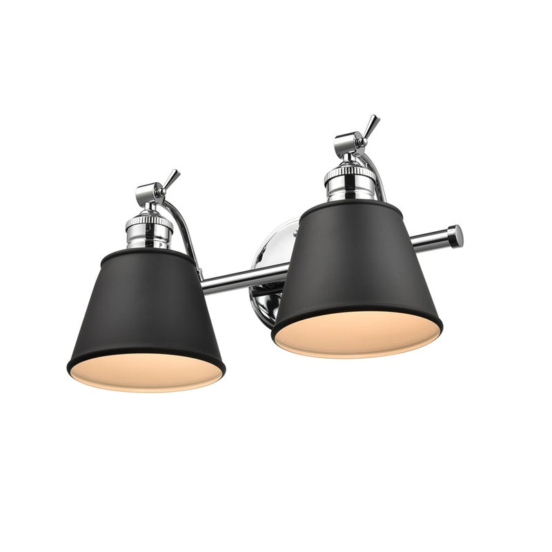Millennium Lighting Layne 2Lt Vanity, Chrome