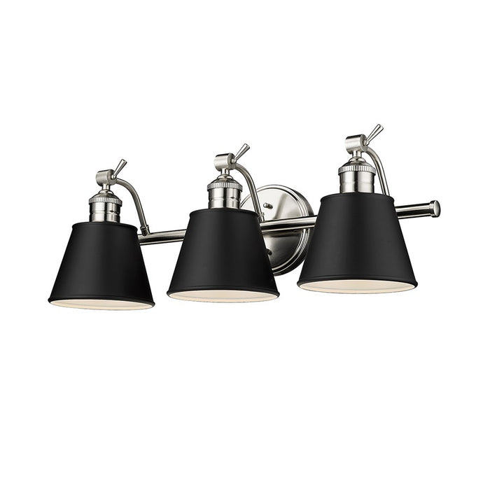 Millennium Lighting Layne 3Lt Vanity, Brushed Nickel