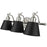 Millennium Lighting Layne 3Lt Vanity, Brushed Nickel