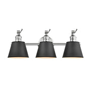 Millennium Lighting Layne 3 Light Bathroom Vanity Light, Chrome - 4463-CH