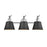 Millennium Lighting Layne 3 Light Bathroom Vanity Light, Chrome - 4463-CH