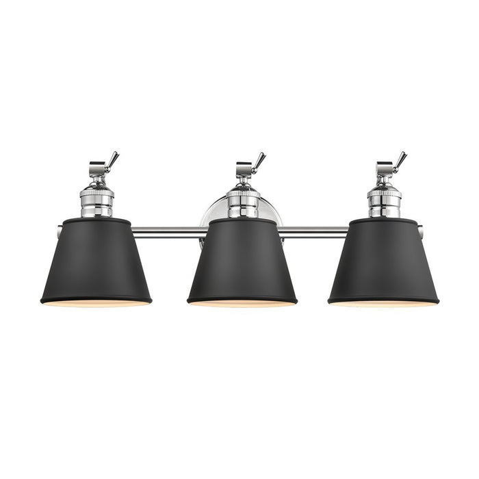 Millennium Lighting Layne 3 Light Bathroom Vanity Light, Chrome - 4463-CH