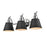 Millennium Lighting Layne 3 Light Bathroom Vanity Light, Chrome