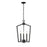 Millennium Lighting Lizabeth 3Lt Pendant, Black - 4523-MB
