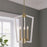 Millennium Lighting Lizabeth 3Lt Pendant, White/Modern Gold