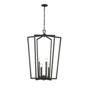 Millennium Lighting Lizabeth 6Lt Pendant, Black - 4526-MB