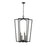 Millennium Lighting Lizabeth 6Lt Pendant, Black - 4526-MB