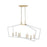 Millennium Lighting Lizabeth 8Lt Pendant, White/Modern Gold